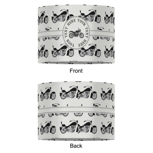 Motorcycle 16" Drum Lampshade - APPROVAL (Fabric)