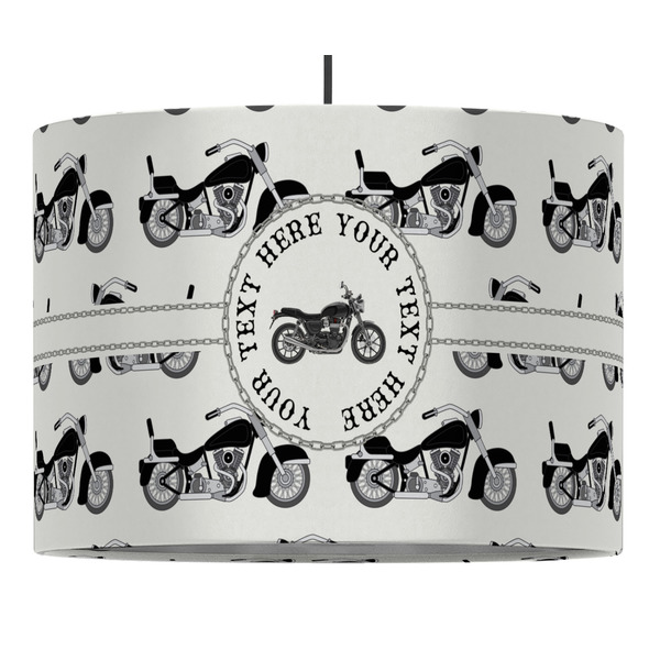 Custom Motorcycle Drum Pendant Lamp (Personalized)