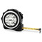 Motorcycle 16 Foot Black & Silver Tape Measures - Front