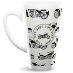 Motorcycle 16 Oz Latte Mug (Personalized)