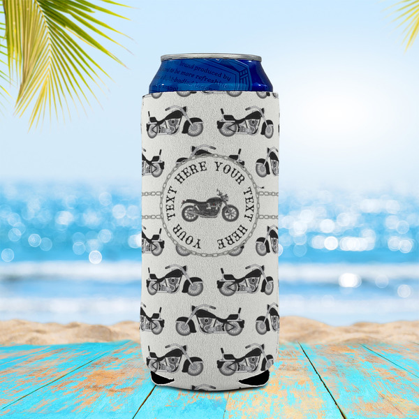 Motorcycle 16oz Can Sleeve - LIFESTYLE