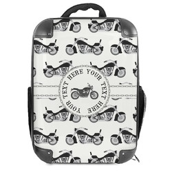 Motorcycle 18" Hard Shell Backpack (Personalized)