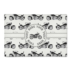 Motorcycle Patio Rug (Personalized)