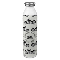 Motorcycle 20oz Stainless Steel Water Bottle - Full Print (Personalized)