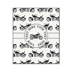 Motorcycle Wood Print - 20x24 (Personalized)