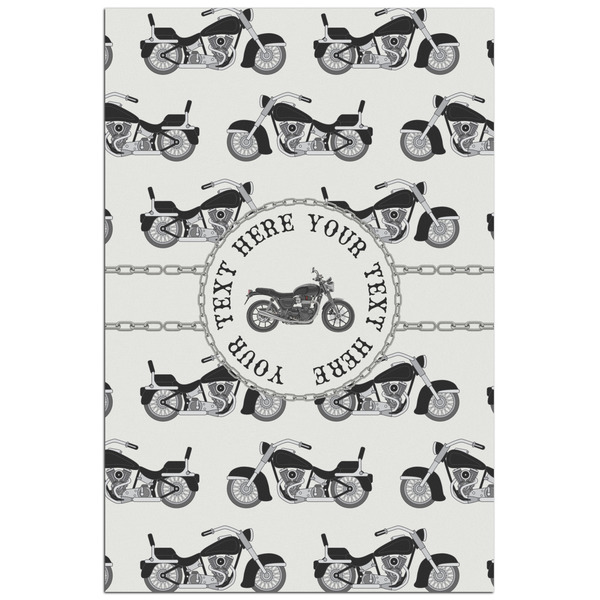 Custom Motorcycle Poster - Matte - 24x36 (Personalized)