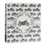 Motorcycle 3-Ring Binder - 1 inch (Personalized)