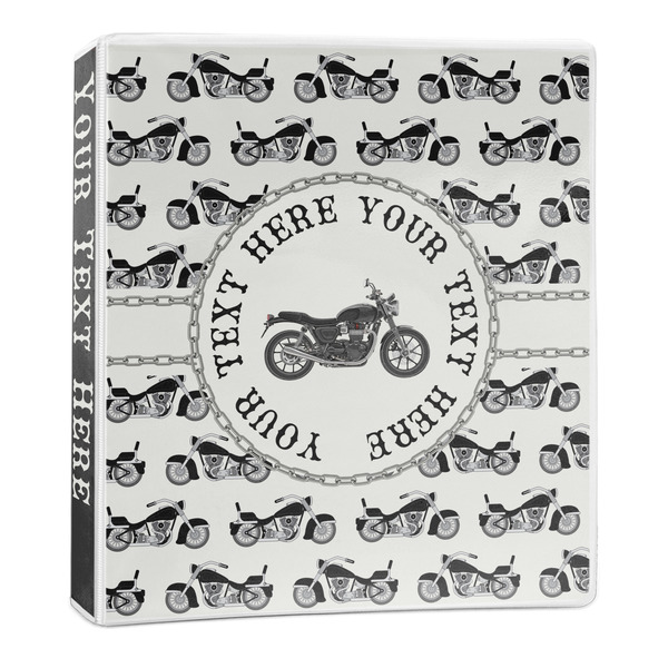 Motorcycle 3-Ring Binder Main- 1in