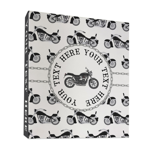 Motorcycle 3 Ring Binders - Full Wrap - 1" - FRONT