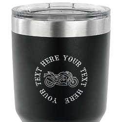 Motorcycle 30 oz Stainless Steel Tumbler (Personalized)
