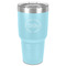Motorcycle 30 oz Stainless Steel Tumbler - Teal - Single-Sided (Personalized)