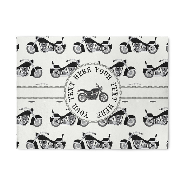 Custom Motorcycle Area Rug (Personalized)