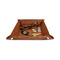 Motorcycle 6" x 6" Leatherette Snap Up Tray - STYLED