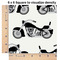 Motorcycle 6x6 Swatch of Fabric