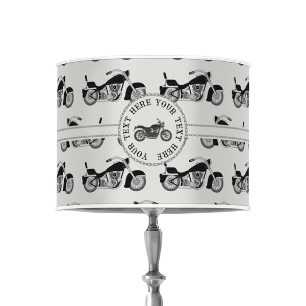 Custom Motorcycle 8" Drum Lamp Shade - Poly-film (Personalized)