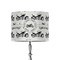 Motorcycle 8" Drum Lampshade - ON STAND (Poly Film)