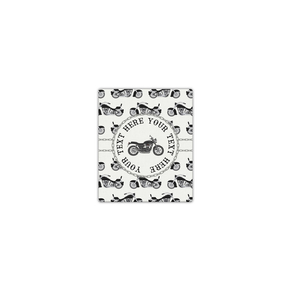 Custom Motorcycle Canvas Print - 8x10 (Personalized)