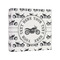 Motorcycle Canvas Print - 8x8 (Personalized)