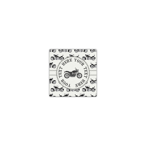 Motorcycle 8x8 - Canvas Print - Front View