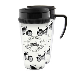 Motorcycle Acrylic Travel Mug (Personalized)