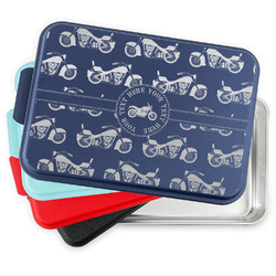 Motorcycle Aluminum Baking Pan with Lid (Personalized)