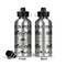 Motorcycle Aluminum Water Bottle - Front and Back