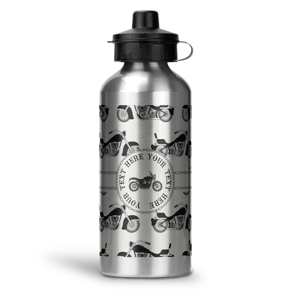 Custom Motorcycle Water Bottles - 20 oz - Aluminum (Personalized)