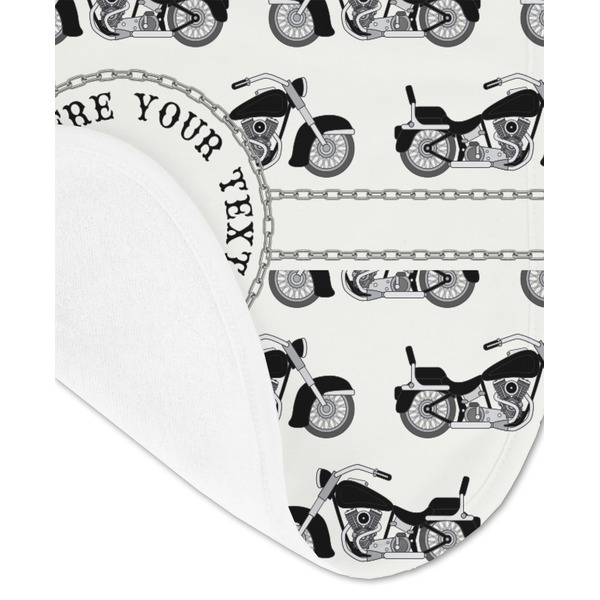 Motorcycle Baby Bib - AFT detail