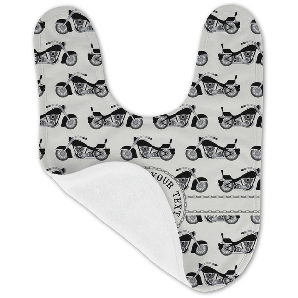 Motorcycle Baby Bib - AFT folded