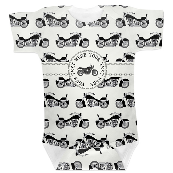 Custom Motorcycle Baby Bodysuit 0-3 (Personalized)