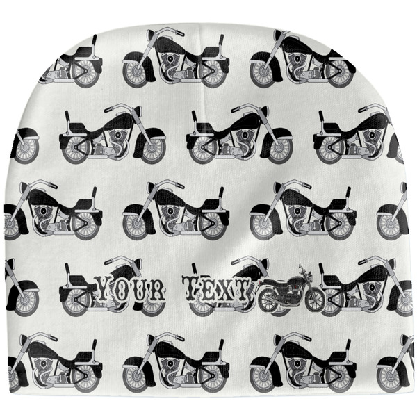 Custom Motorcycle Baby Hat (Beanie) (Personalized)