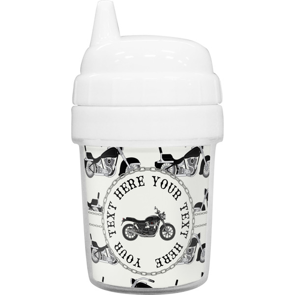 Custom Motorcycle Baby Sippy Cup (Personalized)