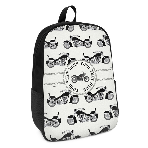 Custom Motorcycle Kids Backpack (Personalized)