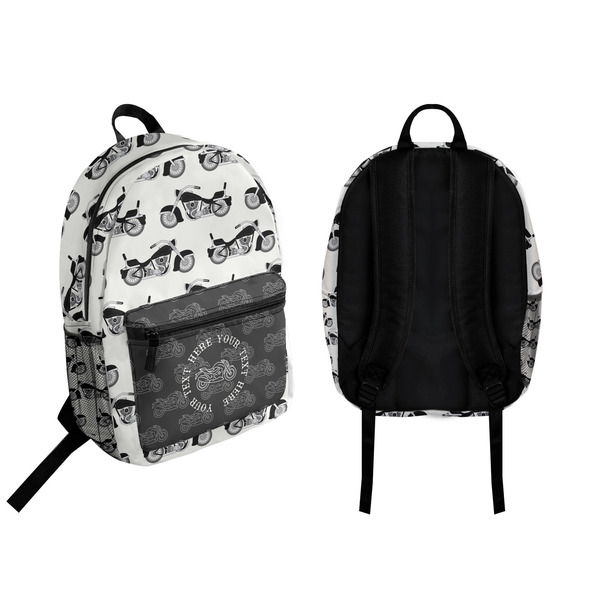 Motorcycle Backpack front and back - Apvl