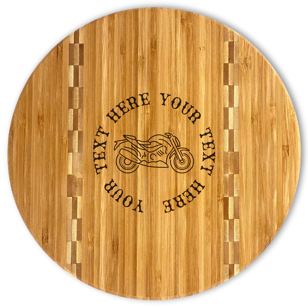 Custom Motorcycle Bamboo Cutting Board (Personalized)
