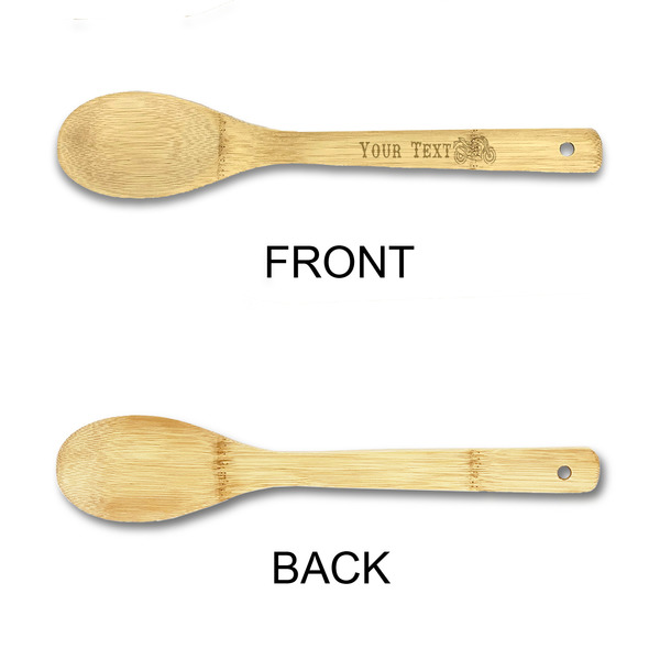 Motorcycle Bamboo Spoons - Single Sided - APPROVAL