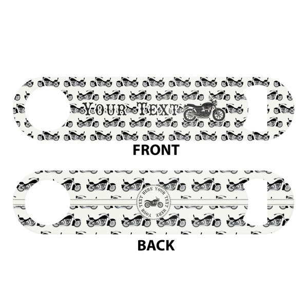 Motorcycle Bar Bottle Opener - White - Approval