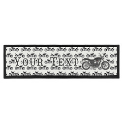 Motorcycle Bar Mat - Large (Personalized)