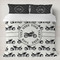 Motorcycle Duvet Cover Set - King (Personalized)