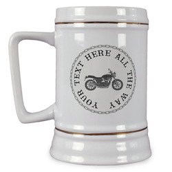 Motorcycle Beer Stein (Personalized)