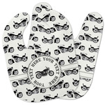 Motorcycle Baby Bib w/ Name or Text