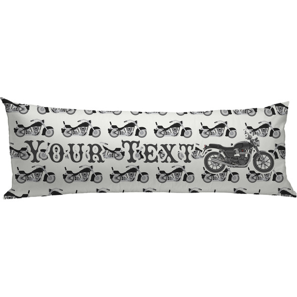 Custom Motorcycle Body Pillow Case (Personalized)