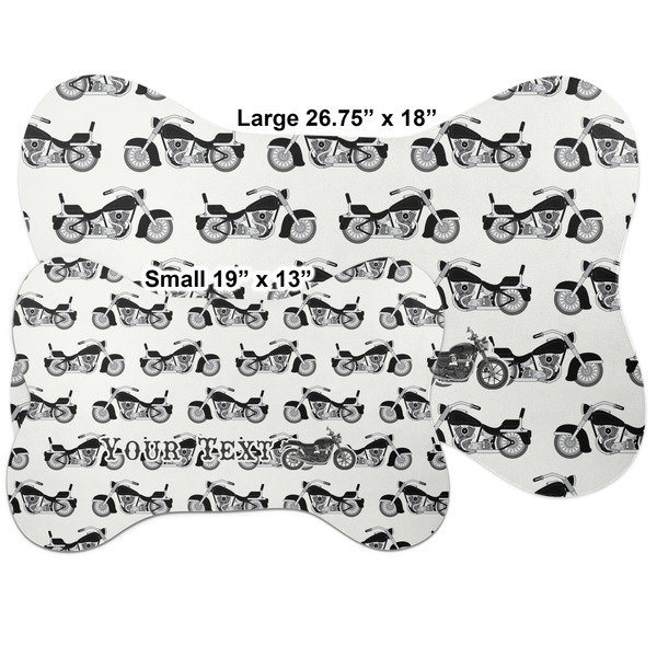 Motorcycle Bone Shaped Mat Comparison