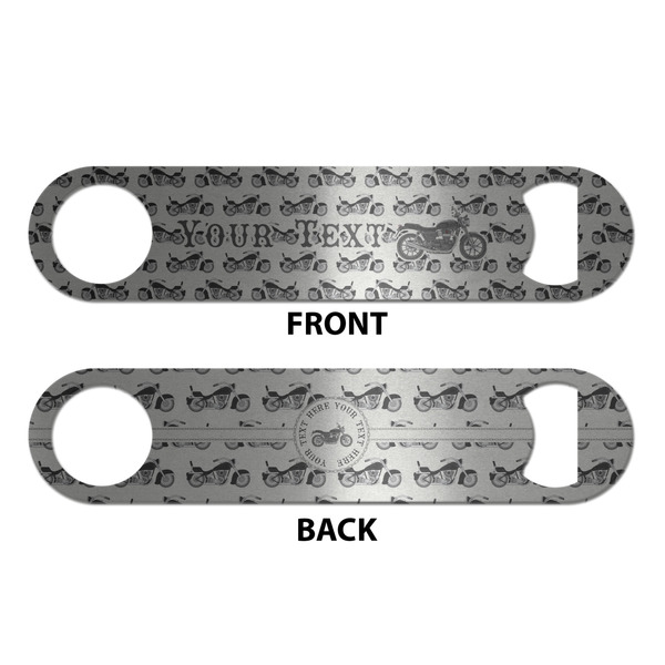 Motorcycle Bottle Opener - Front & Back
