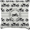 Motorcycle Faux-Linen Throw Pillow 18" (Personalized)