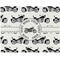 Motorcycle Woven Fabric Placemat - Twill w/ Name or Text