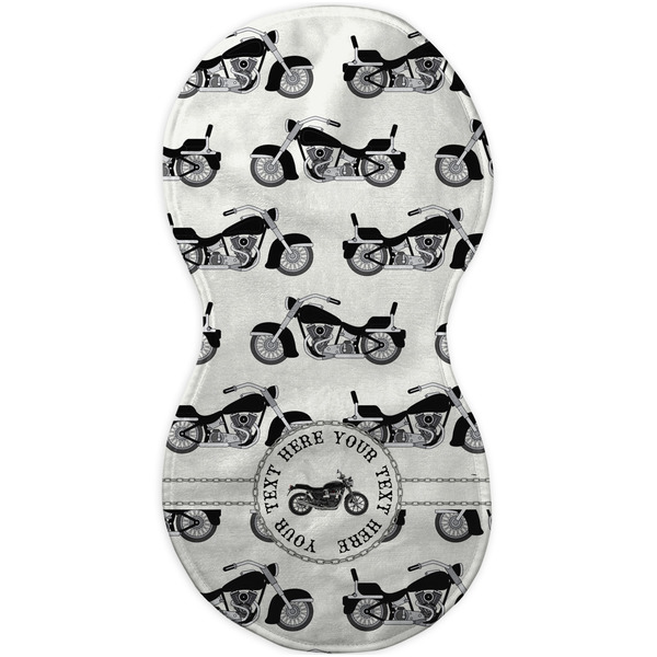 Motorcycle Burp Peanut Shaped Flat