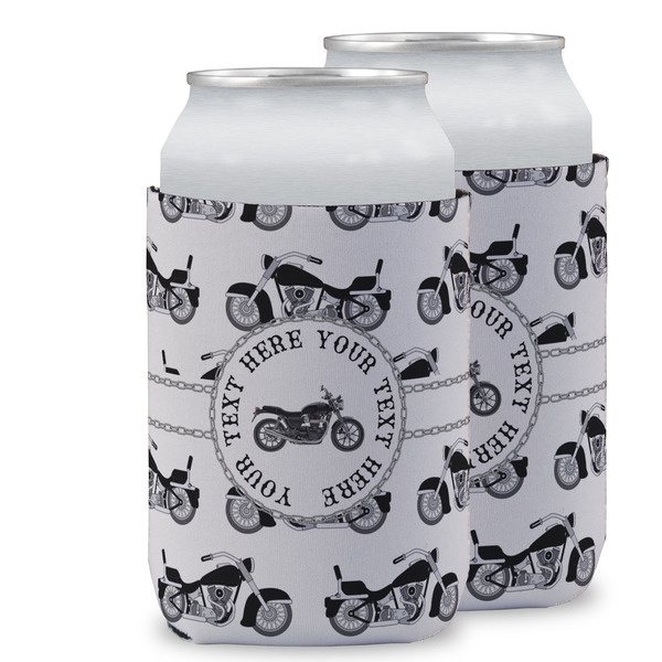 Custom Motorcycle Can Cooler (12 oz) w/ Name or Text