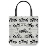 Motorcycle Canvas Tote Bag - Medium - 16"x16" (Personalized)