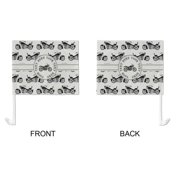 Motorcycle Car Flag - Large - APPROVAL